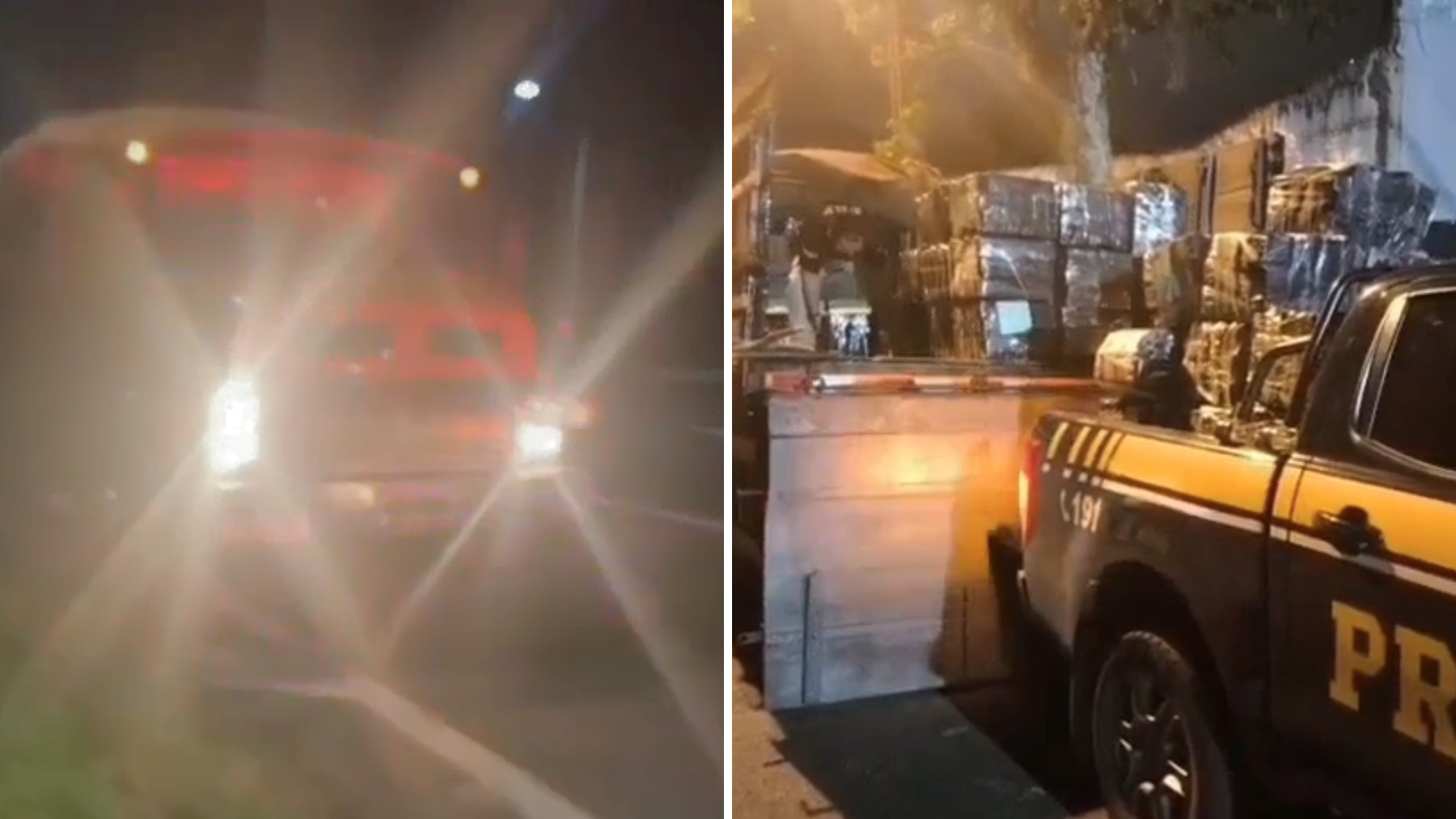 Farol queimado leva polícia a descobrir tráfico de três toneladas de maconha no Paraná 