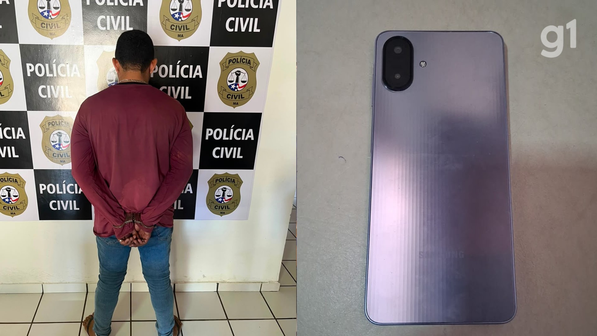 Homem é preso suspeito de agredir idoso de 91 anos e roubar celular em Parnarama