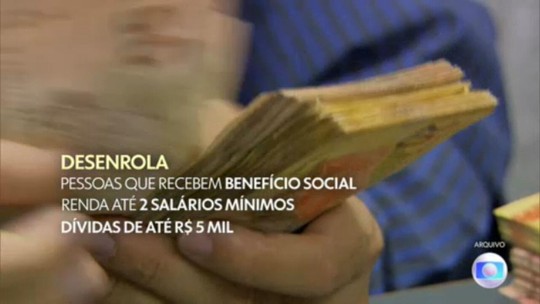 Desenrola: programa alcança R$ 126 bilhões em descontos para dívidas após leilão com credores, diz governo - Programa: Jornal Hoje 