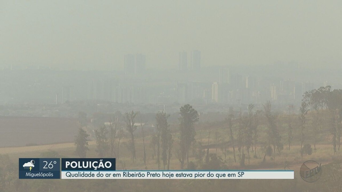 Ribeirão Preto enregistre le deuxième pire indice de qualité de l’air de l’État de São Paulo |  Ribeirão Preto et Franca