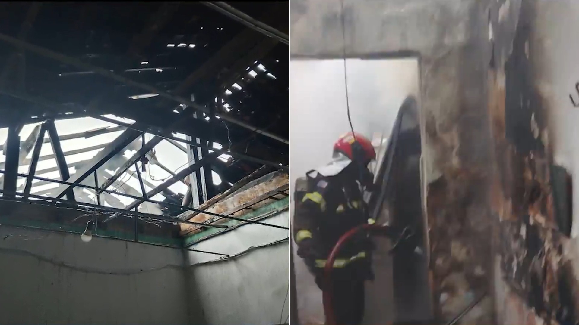 Incêndio atinge duas casas e depósito de loja em São Luís; ninguém ficou ferido