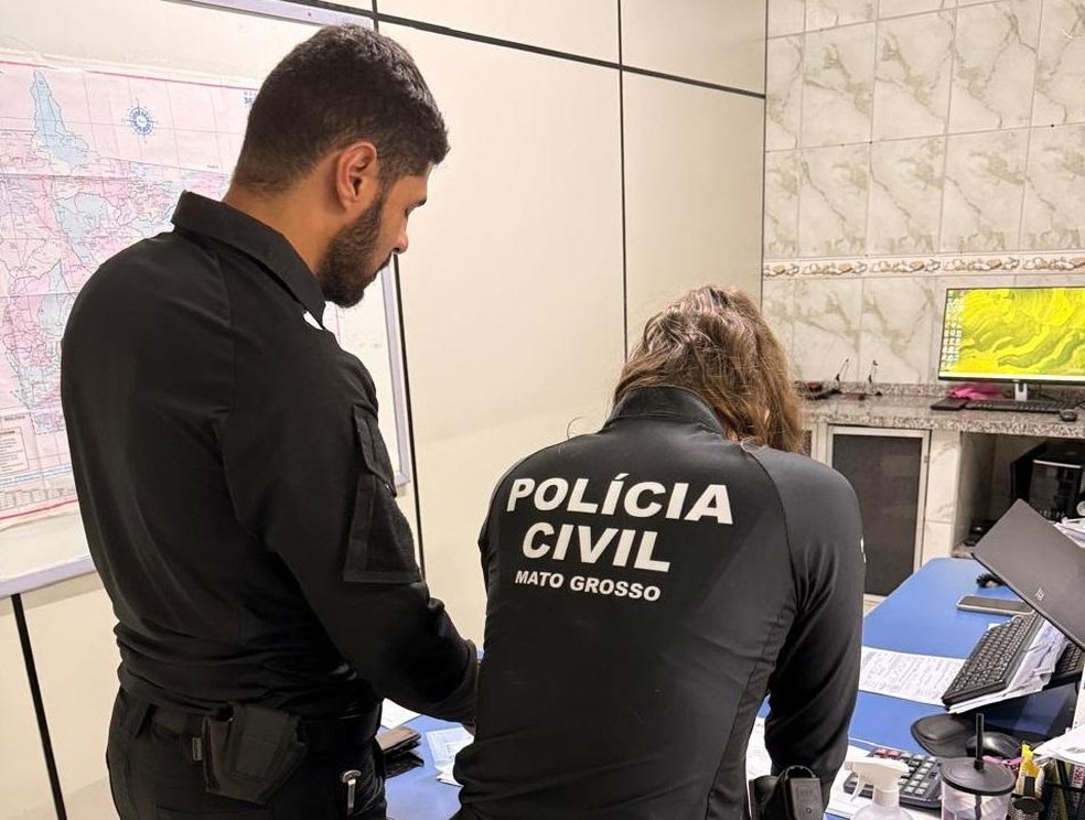 Operação Voz do Além foi realizada na região norte de MT — Foto: Polícia Civil