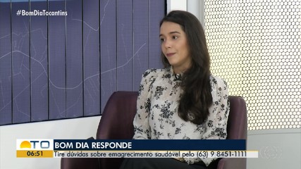 Nutricionista tira dúvidas de telespectadores sobre emagrecimento saudável