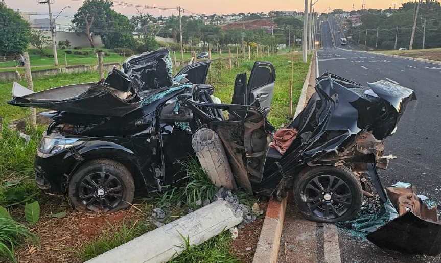 Homem que causou acidente com morte de motorista de aplicativo é levado para o presídio em Uberlândia