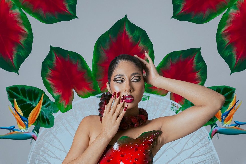 Zaynara: conheça a cantora, apadrinhada por Joelma, que será atração principal no Festival São João da Thay 2024 — Foto: Divulgação/Assessoria