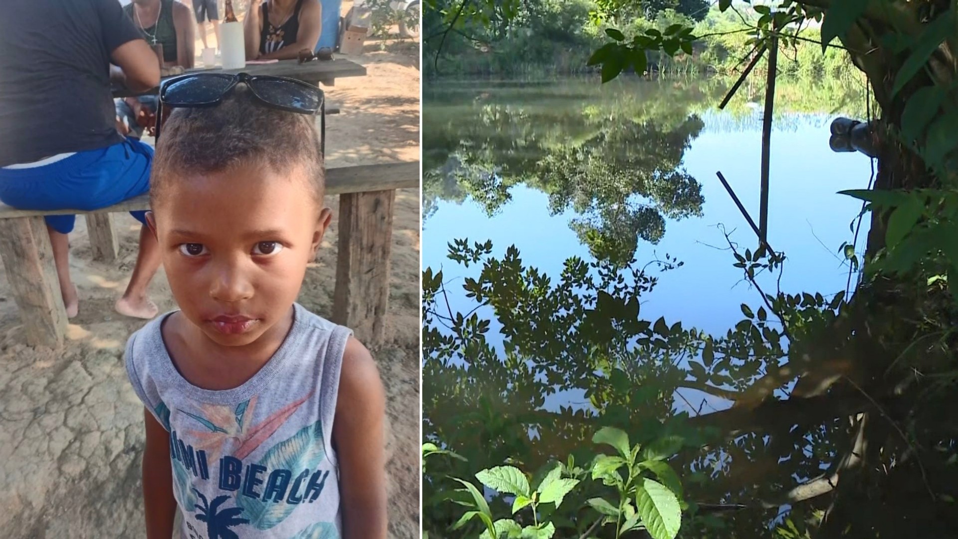 Criança de 5 anos morre afogada em represa de fazenda no ES