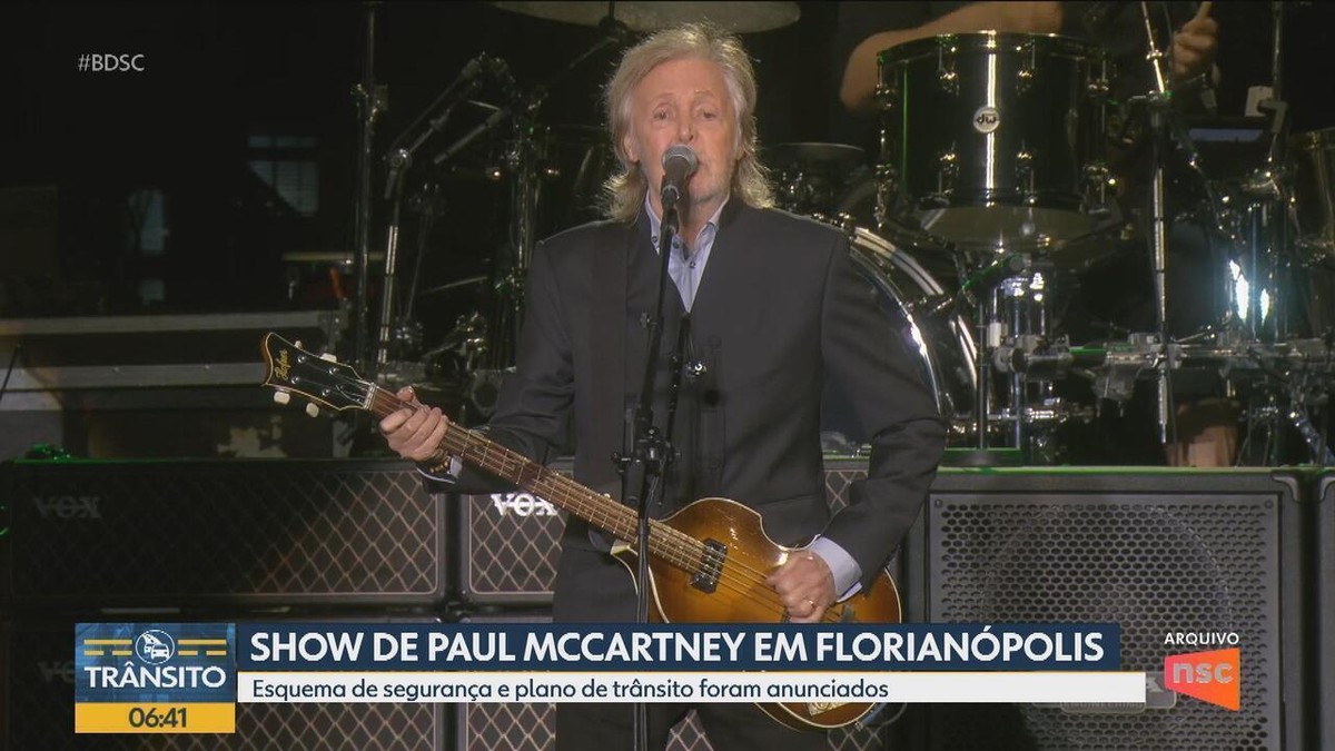 'Paul McCartney e Você': concurso da NSC vai levar fãs para conhecer o artista; saiba como enviar seu vídeo