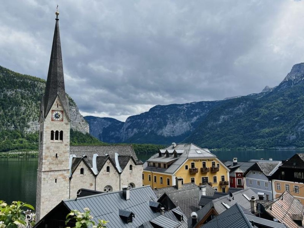 Hallstatt, cidade na Áustria — Foto: Getty Images via BBC