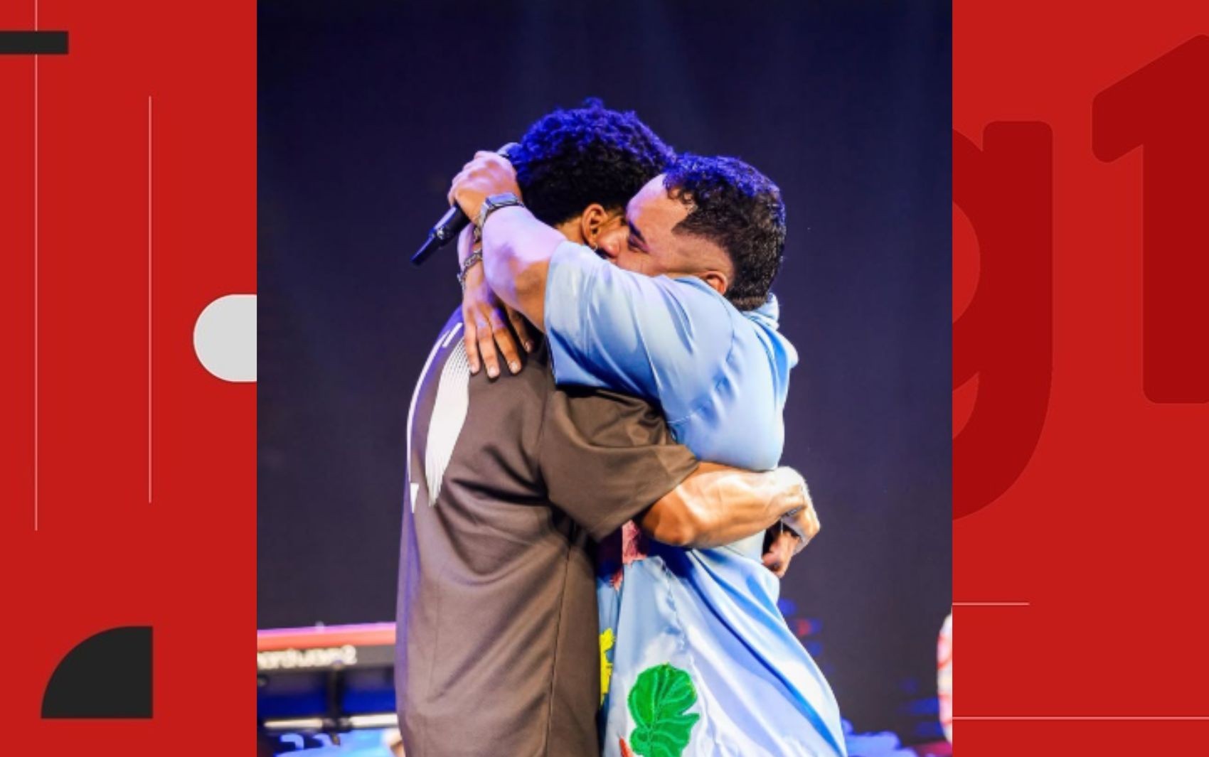 Vocalista da banda Filhos de Jorge rebate comentários homofóbicos após pedido de casamento em show 