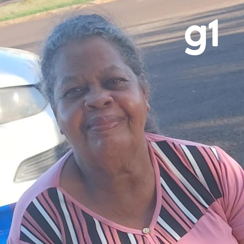 Luzia da Silva Oliveira, de 68 anos, foi morta a facadas, supostamente, pelo próprio filho — Foto: Reprodução