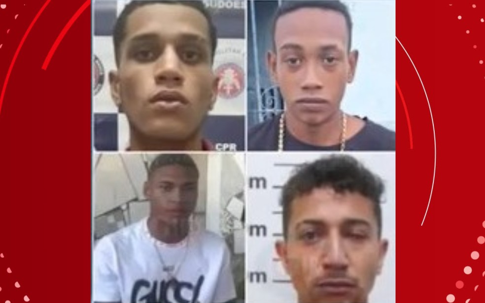 Homens morrem em confronto com a polícia em Ipiaú — Foto: Reprodução/TV Sudoeste