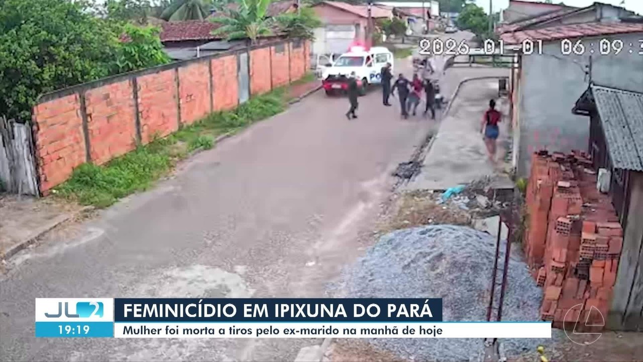 Mulher é morta a tiros pelo ex-marido no primeiro dia de 2026 em Nova Ipixuna, no PA