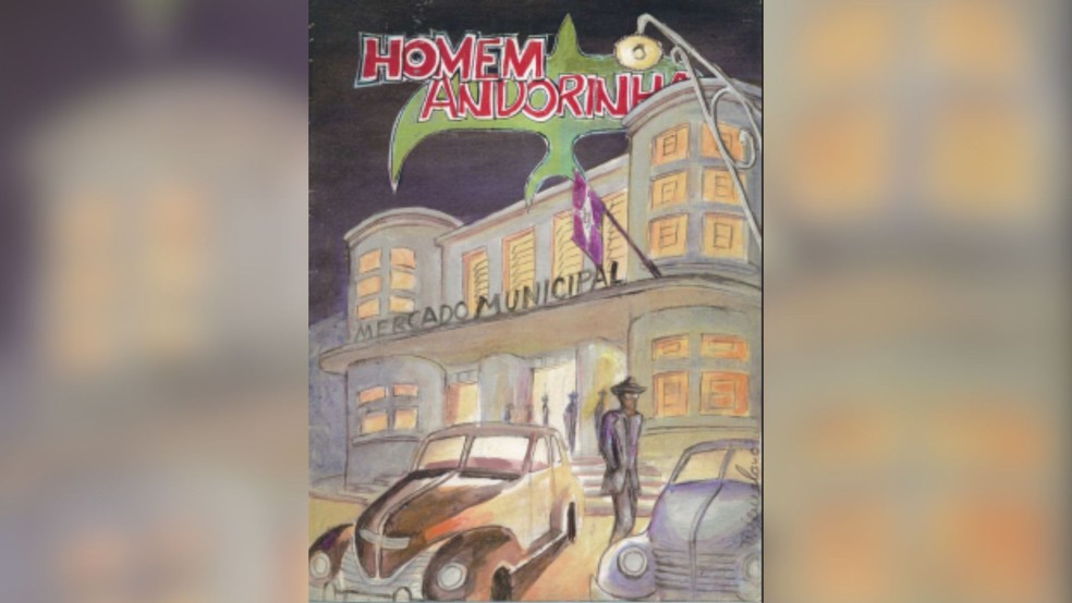 Revista do Homem-Andorinha criada em São José do Rio Preto (SP) — Foto: Arquivo pessoal