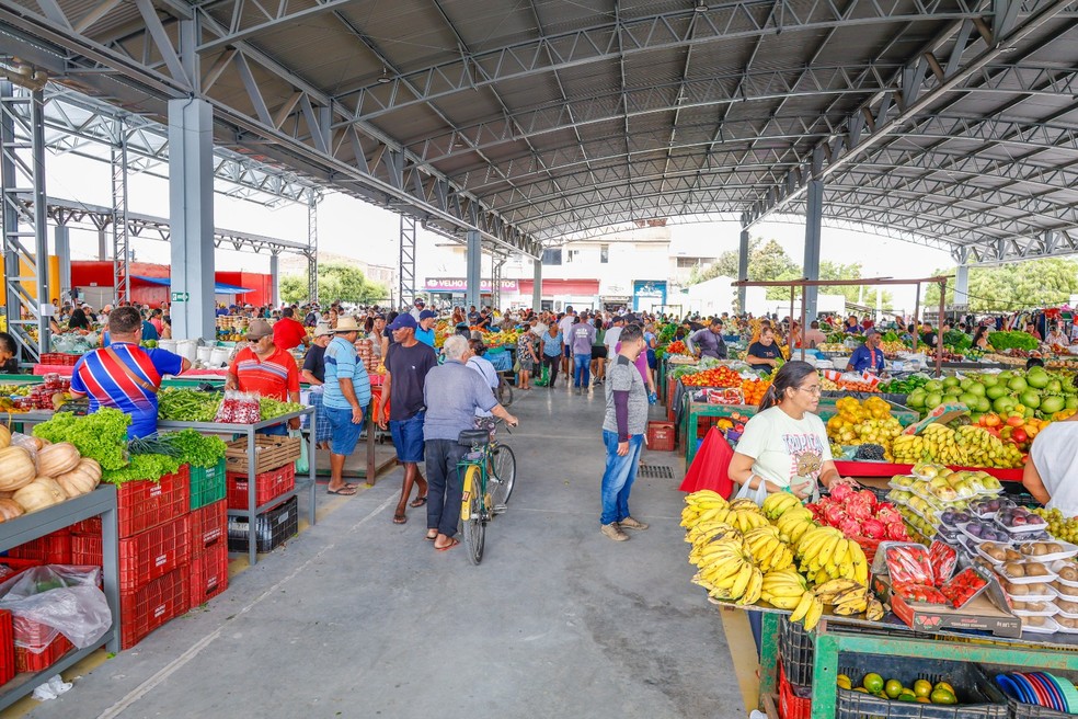 Feira do José e Maria, em Petrolina — Foto: Deivid Menezes