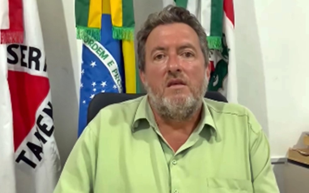 Edmilson Andrade, prefeito de Bom Repouso (MG) — Foto: Reprodução/Redes sociais