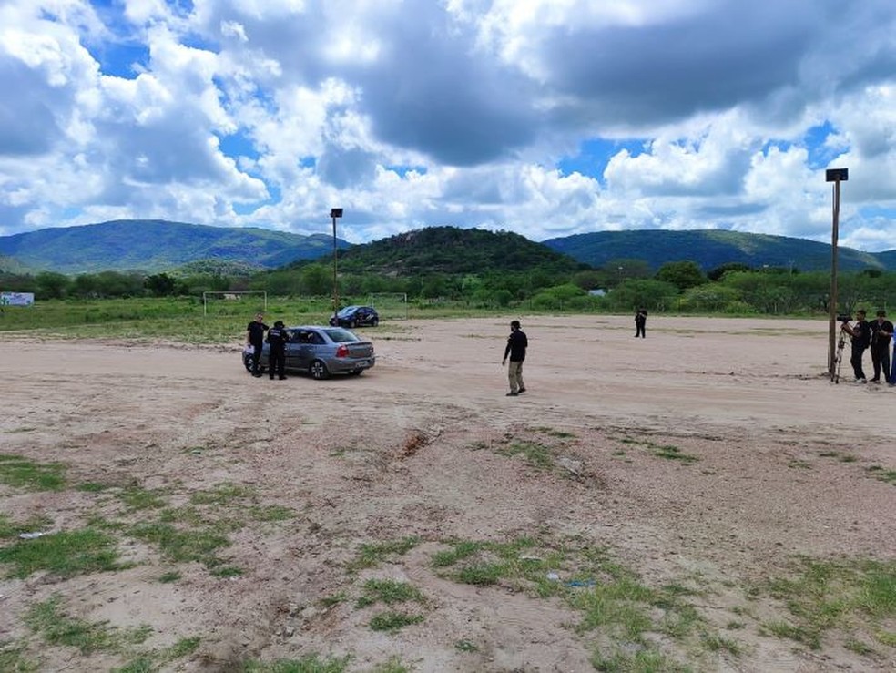 Polícia Civil fez reprodução simulada do desaparecimento de Davi em março de 2024 — Foto: Divulgação/Polícia Civil da Bahia