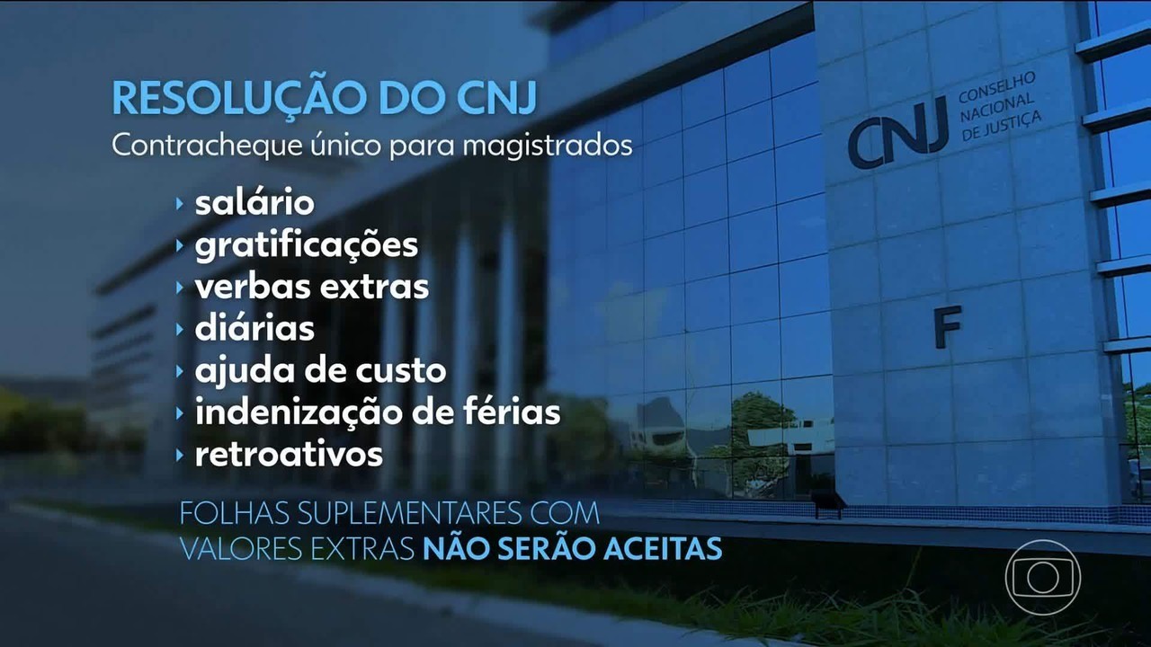 CNJ pode votar nesta terça proposta de Fachin de contracheque único para controlar penduricalhos