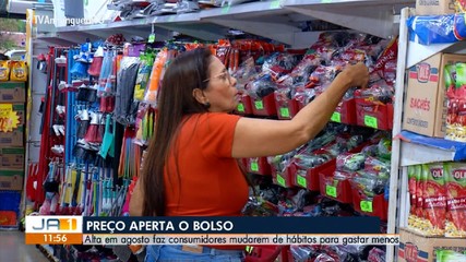 Alta nos preços faz consumidores mudarem hábitos