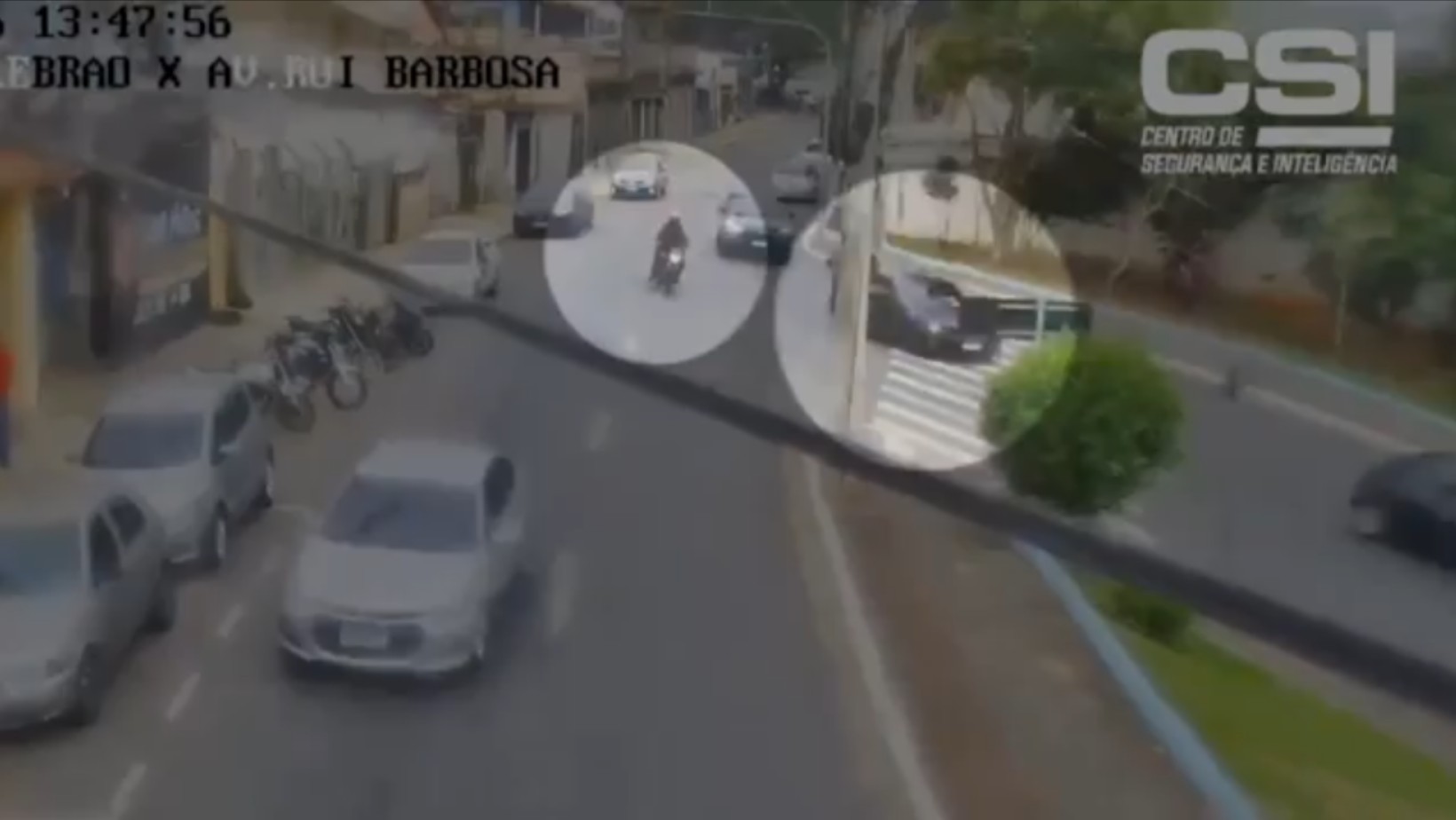 VÍDEO mostra carro de homem assassinado em academia sendo seguido antes do crime em São José