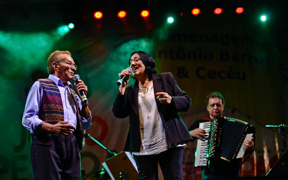 Antônio Barros e Ceceu, parceria de vida e de carreira — Foto: Rafael Passos/Secom-JP