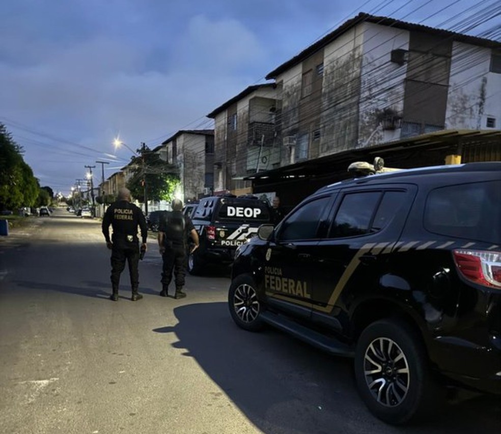 Suspeitos de integrar facção que atua com tráfico interestadual de drogas são alvo de operação no Piauí — Foto: Divulgação/FICCO/PI