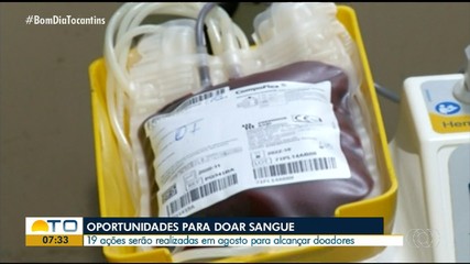 Homecentros irão realizar 19 ações para doação de sangue em agosto