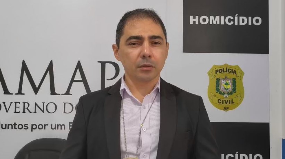 Delegado José Mário Carneiro, no Amapá. — Foto: Polícia Civil/Divulgação