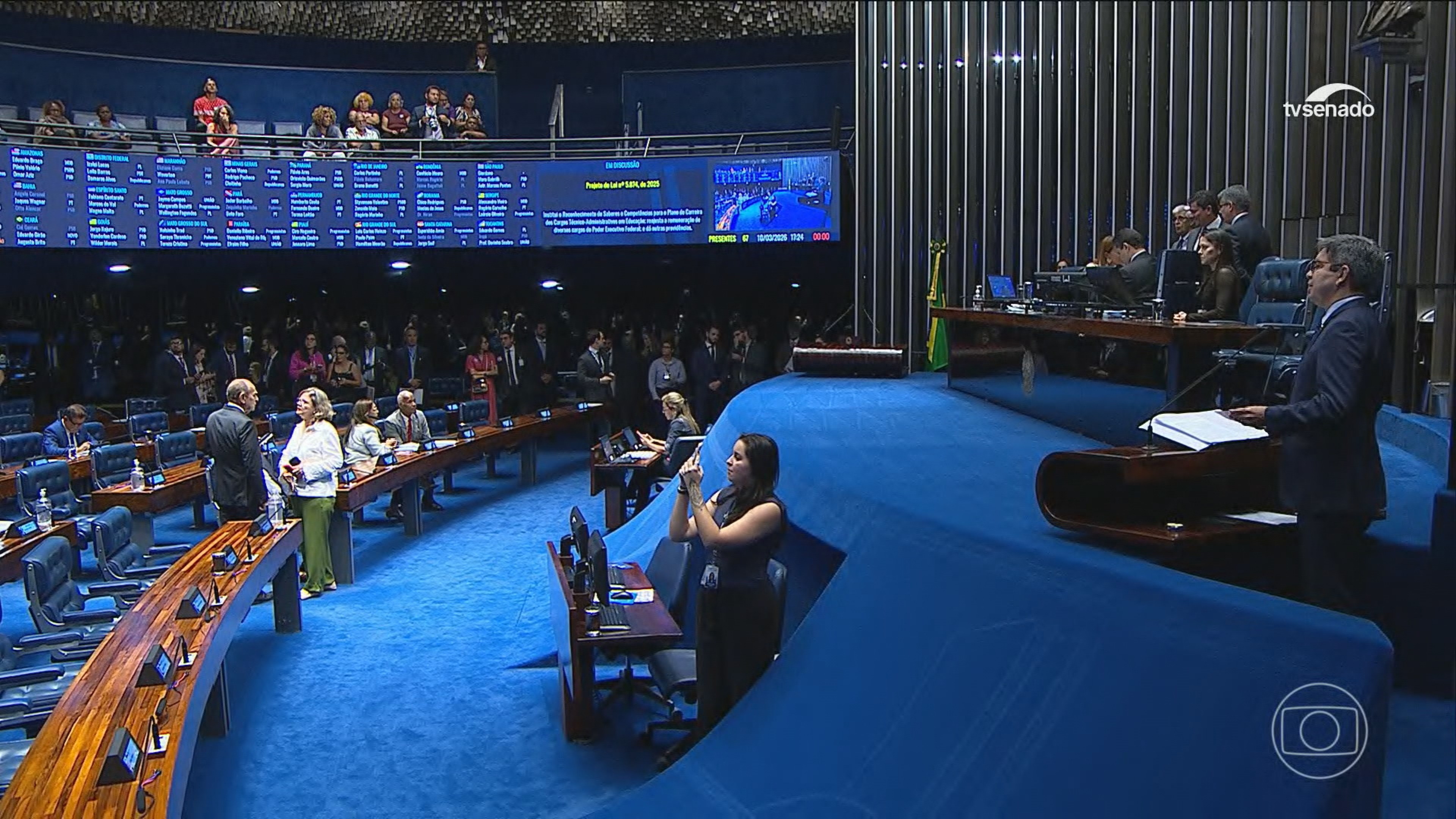 Senado aprova projeto que torna misoginia crime: como votaram senadores e partidos