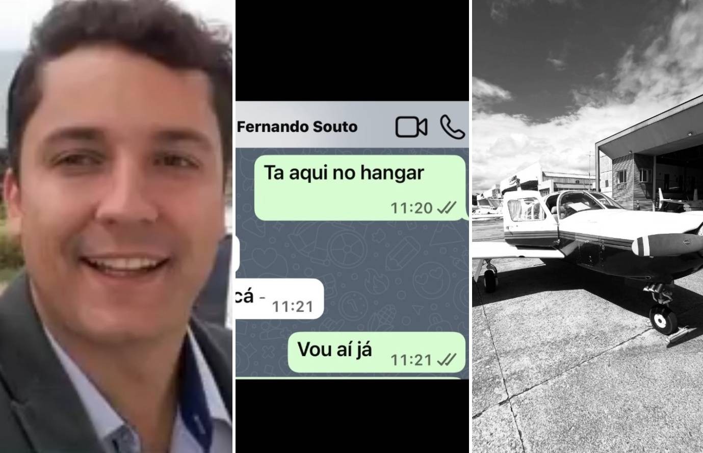 'Estava com vocês 15 minutos atrás', posta amigo de vítima de queda de avião em BH