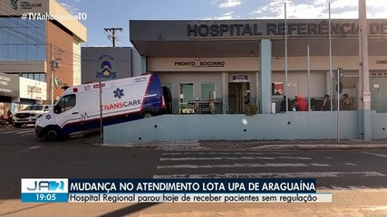 Mudança no atendimento lota UPA de Araguaína