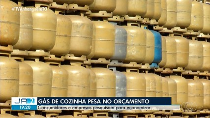 Gás de cozinha pesa no orçamento da população