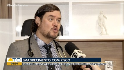 Especialistas alertam para efeitos colaterais das canetas emagrecedoras