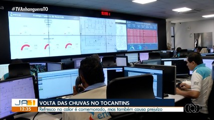 Tocantinenses comemoram a volta da chuva