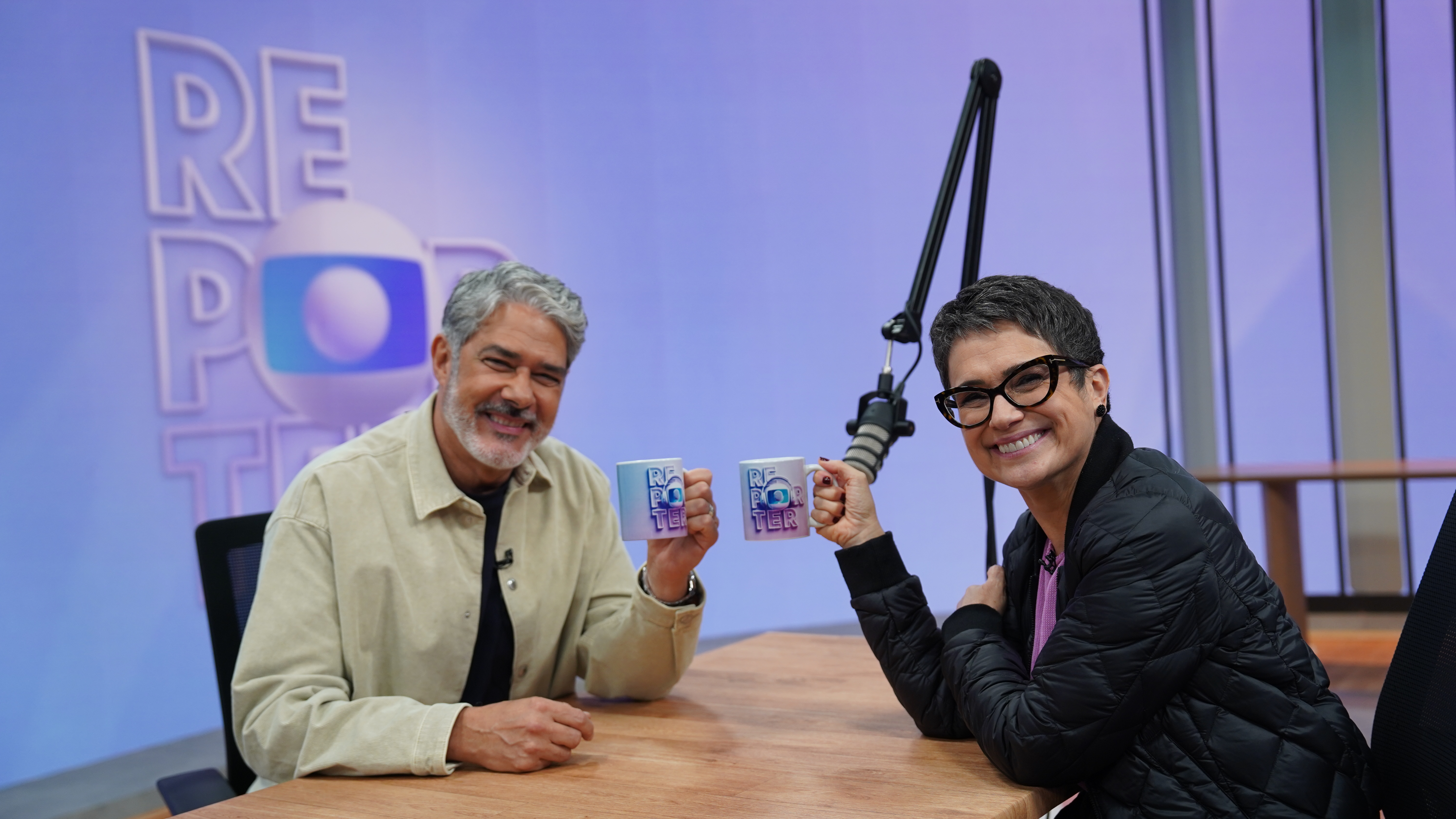 Videocast: William Bonner celebra  40 anos de Globo; veja 