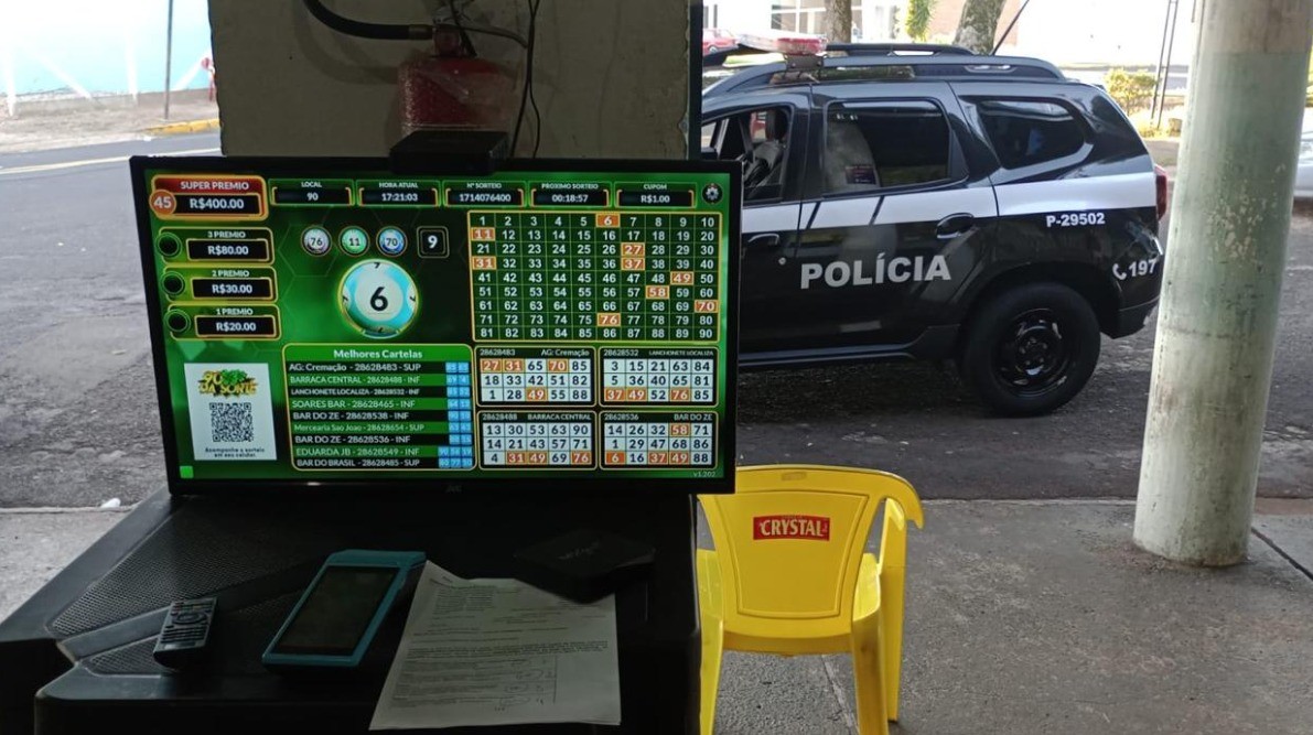 Operação apreende máquinas de jogos de azar na região de Fernandópolis