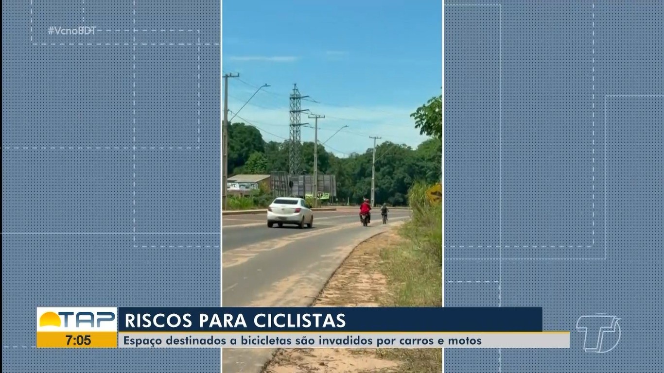 Desrespeito em ciclofaixas coloca ciclistas em risco em Santarém