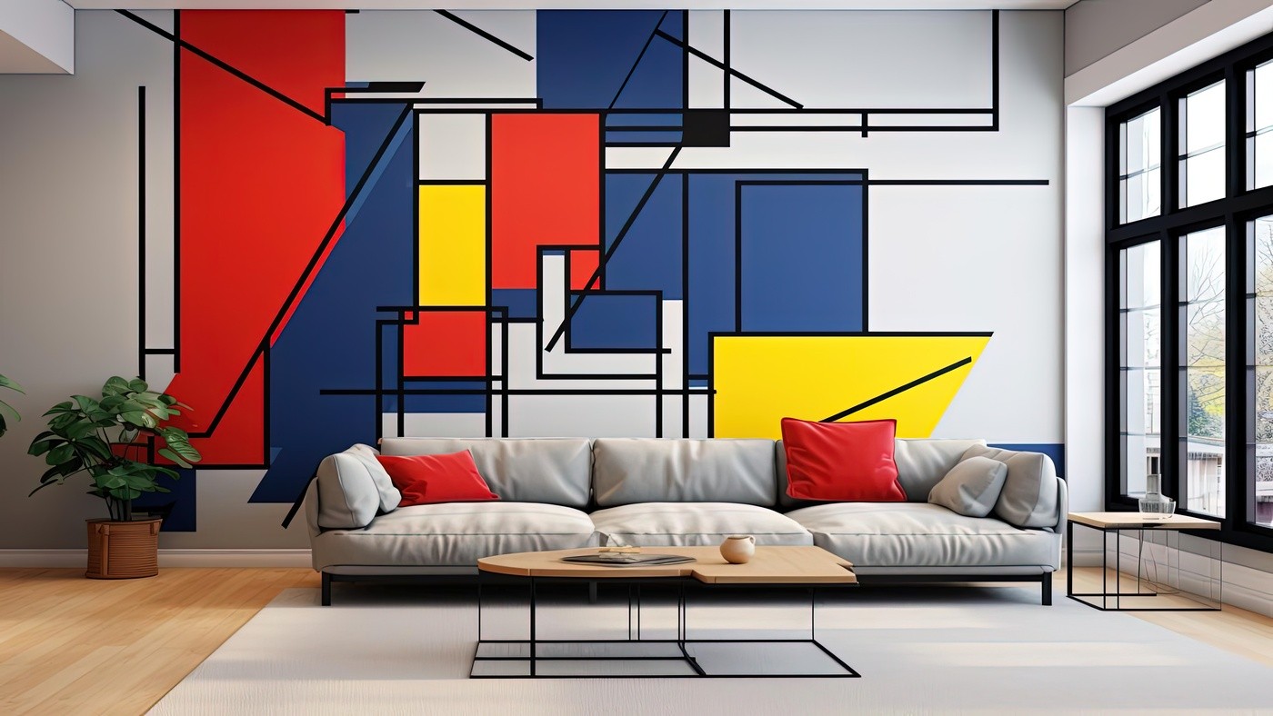 Como usar pintura geométrica para transformar o décor