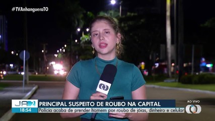 Suspeito de roubar joias, dinheiro e celular é preso em Palmas
