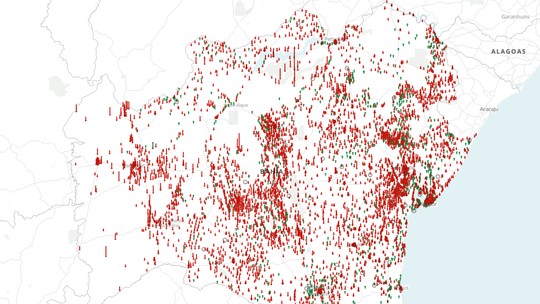 Mapa mostra onde Lula perdeu votos e Flávio avançou em relação ao pai no Nordeste