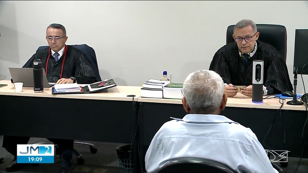 Homem acusado de matar a esposa é condenado a 18 anos de prisão no Maranhão — Foto: Reprodução/TV Mirante