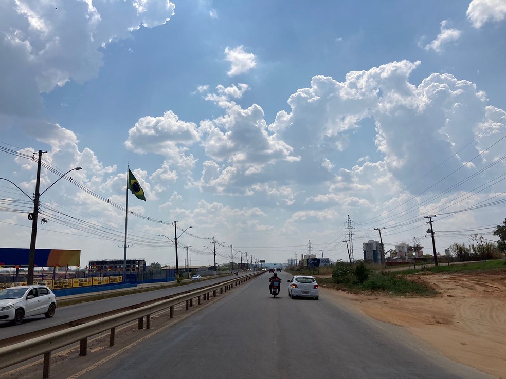 Domingo (11) será muito quente e seco no Acre — Foto: Luana Dourado/Rede Amazônica