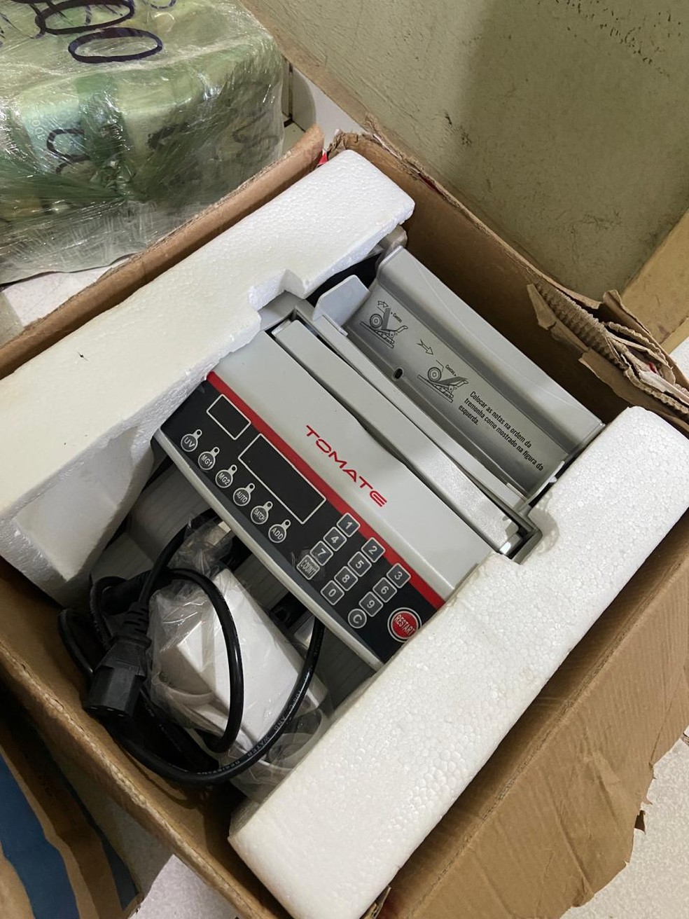 Empresário suspeito de tráfico de drogas no Norte do Piauí é preso com mais de meio milhão de reais em espécie — Foto: Reprodução