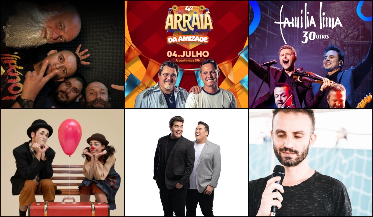 Show de Rock, arraial e churrasco liberado: confira as atrações do fim de semana no interior de SP