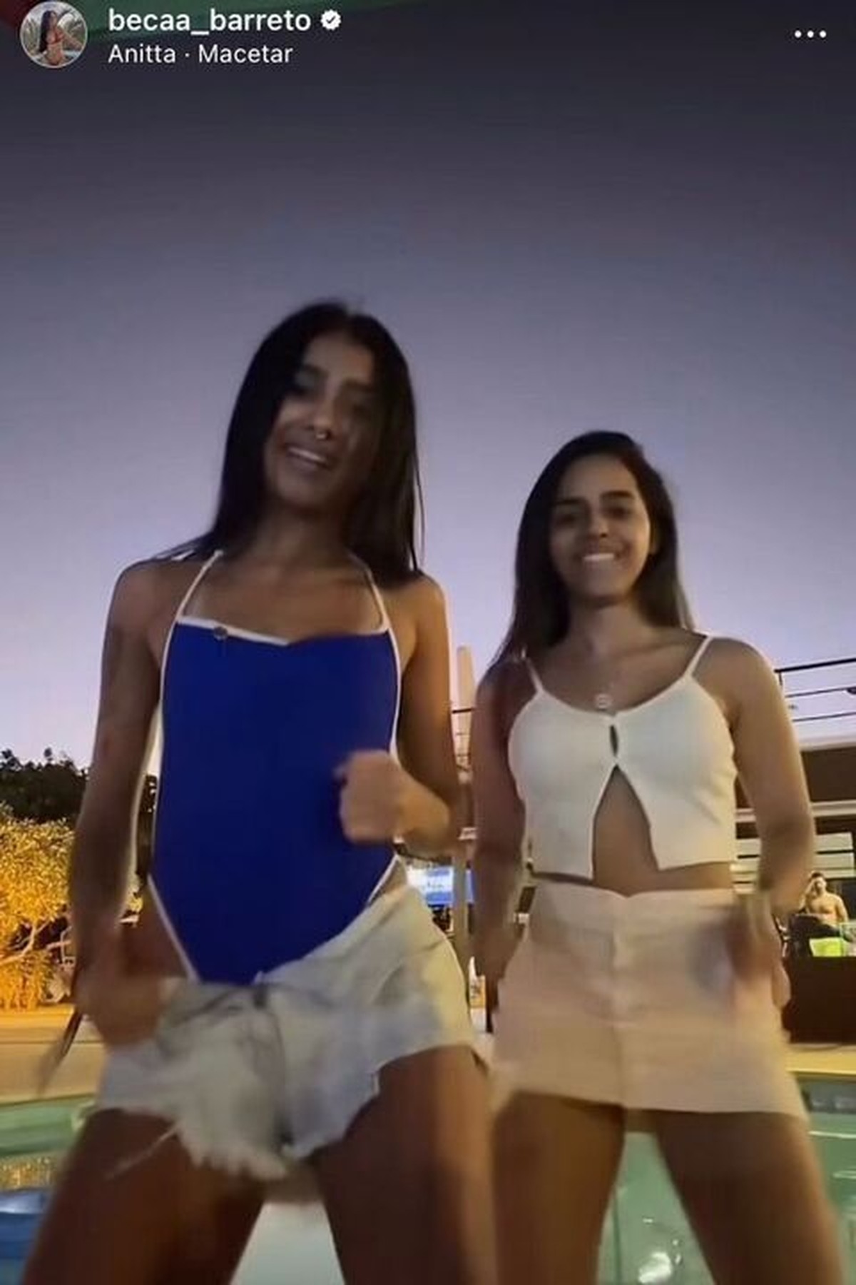 Vídeo de Beca Barreto e Mirella Santos dançando música de Anitta viraliza e  chega a mais de dois milhões de visualizações em três horas | Pernambuco |  G1