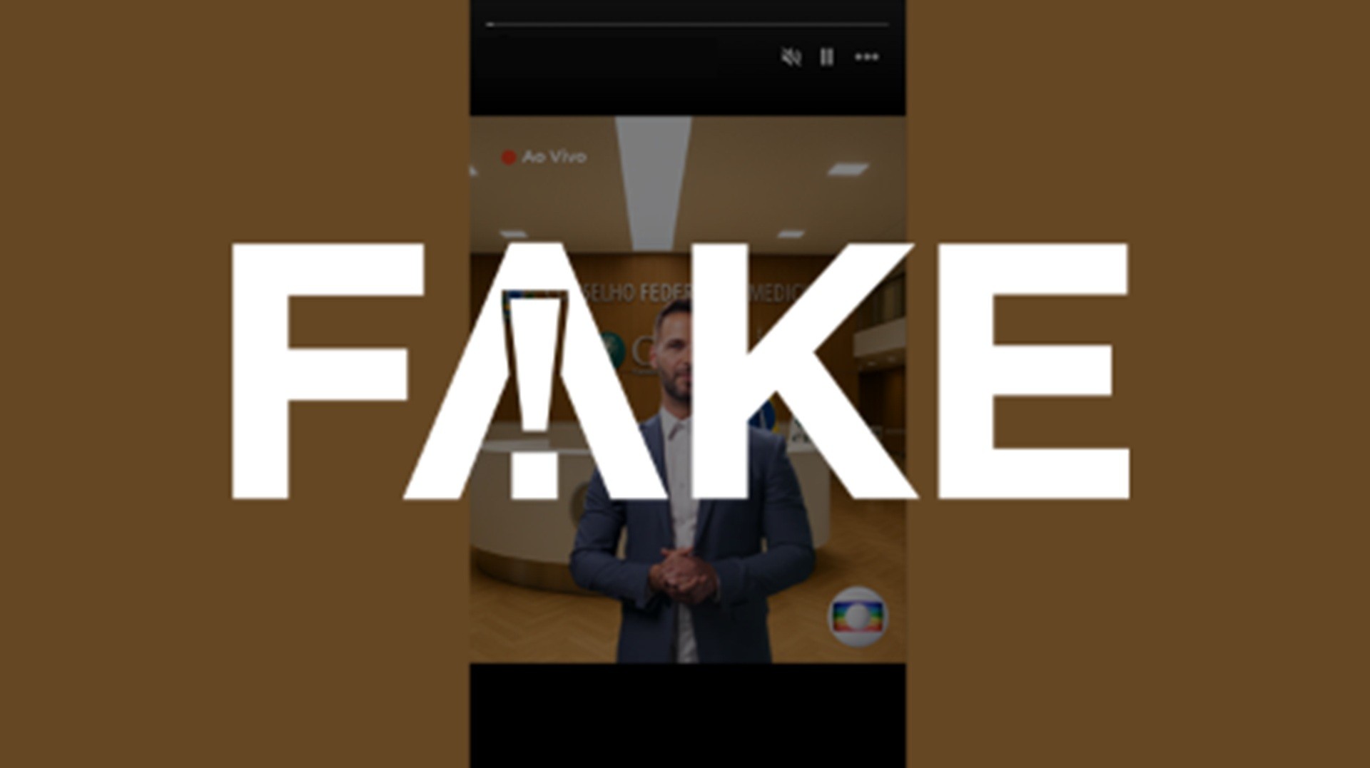 É #FAKE vídeo em que supostamente Conselho Federal de Medicina recomenda produto contra diabetes