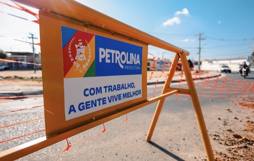 Avenida São Gonçalo, em Petrolina, será parcialmente interditada a partir desta quarta (4)