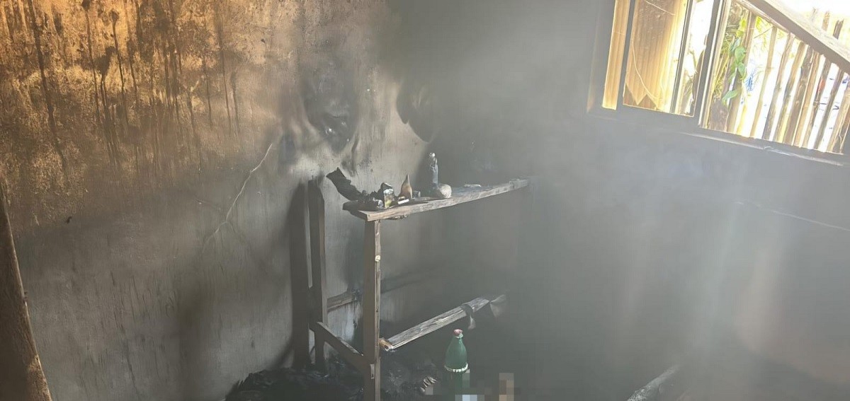Morador morre após incêndio atingir casa em MG