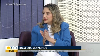 Pediatra fala sobre autismo em crianças no Bom Dia Responde