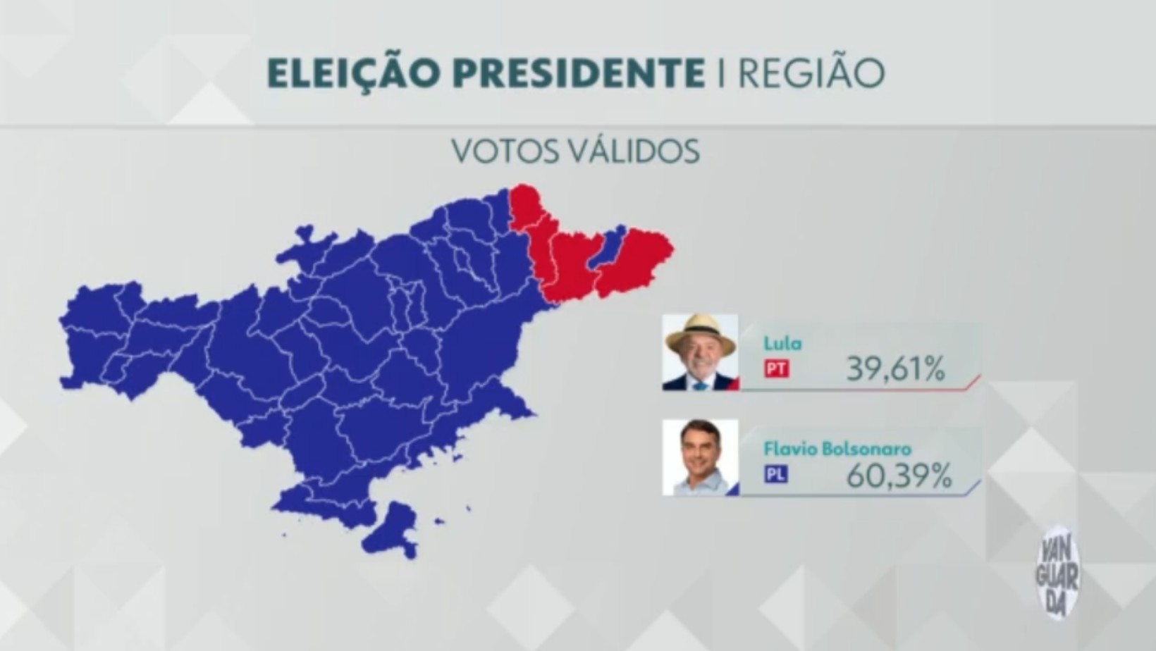 Lula no Vale do Paraíba: petista venceu em 4 das 46 cidades