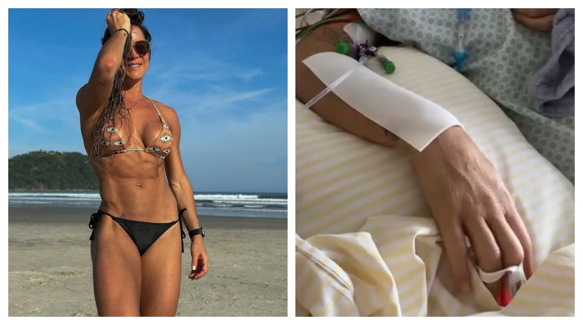 Influencer que sofreu lesão na coluna após mergulho em Maresias recebe polilaminina e volta a mexer braço direito